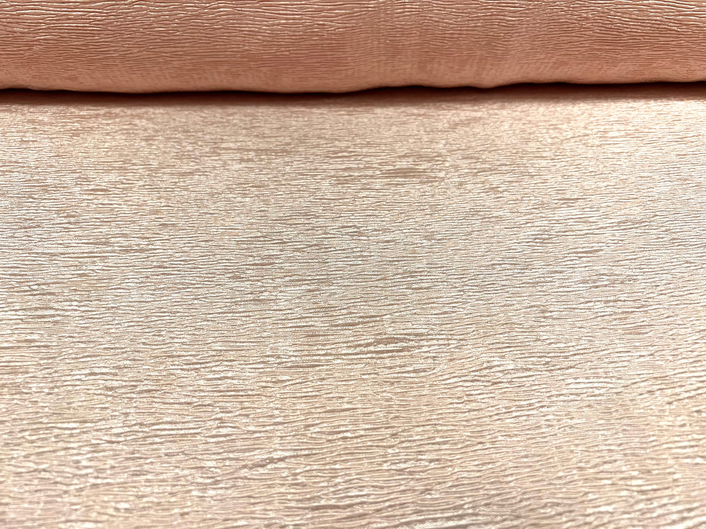 Bodre pleat stretch spandex jersey fabric, per metre - plain - Caucasian skin tone