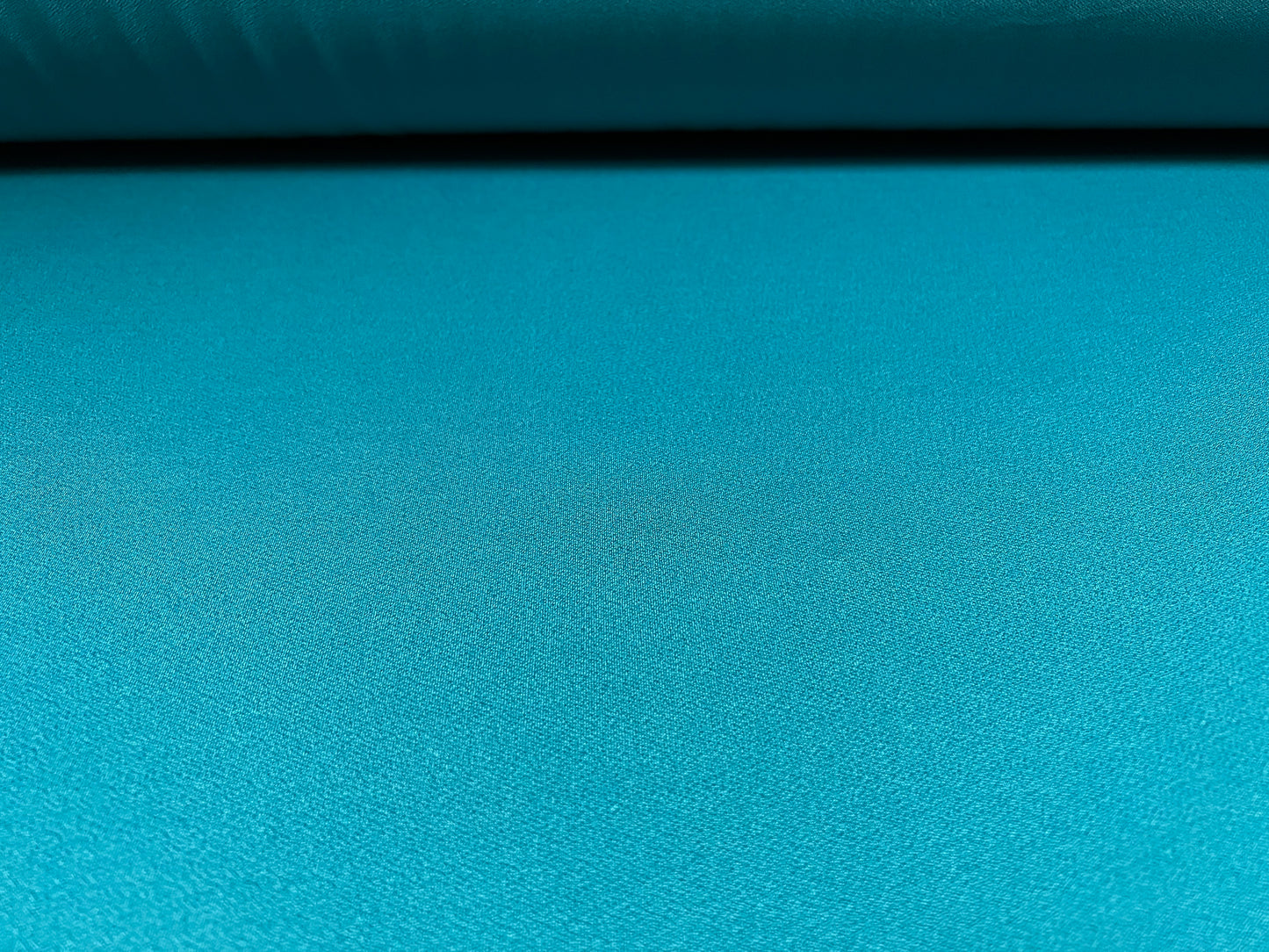 Spandex crepe stretch single jersey fabric, per metre - plain -  teal