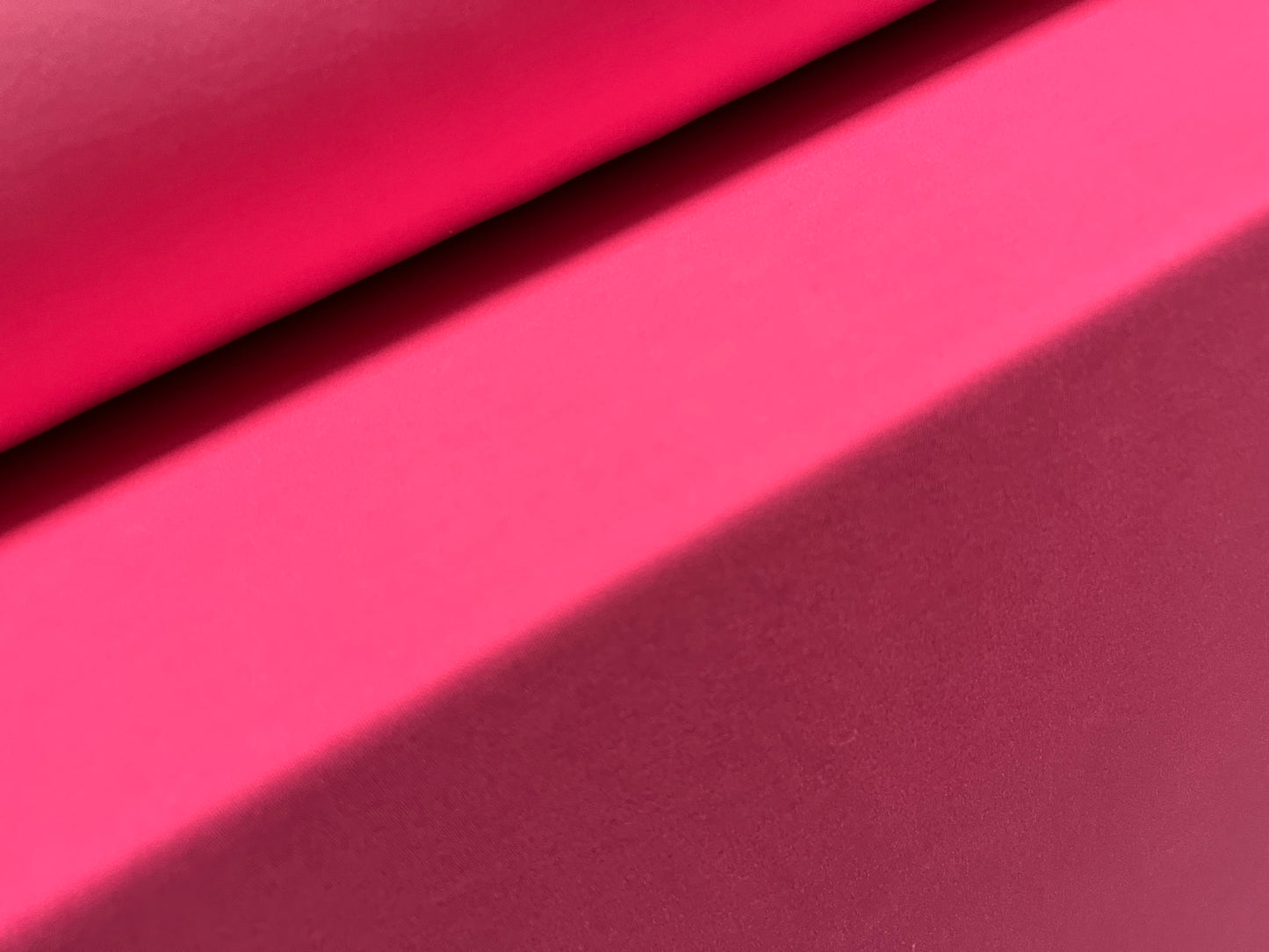 Scuba crepe stretch spandex double jersey fabric, per metre - plain - hot pink