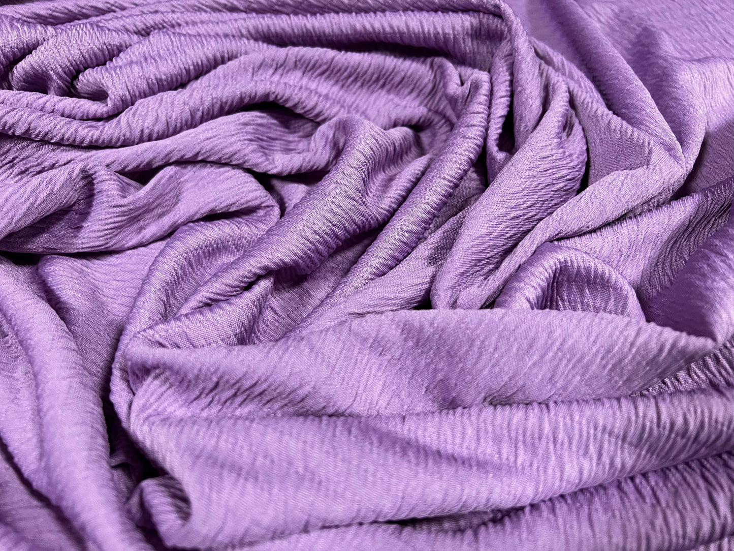 Sheared bodycon stretch spandex jersey fabric, per metre - plain - lilac