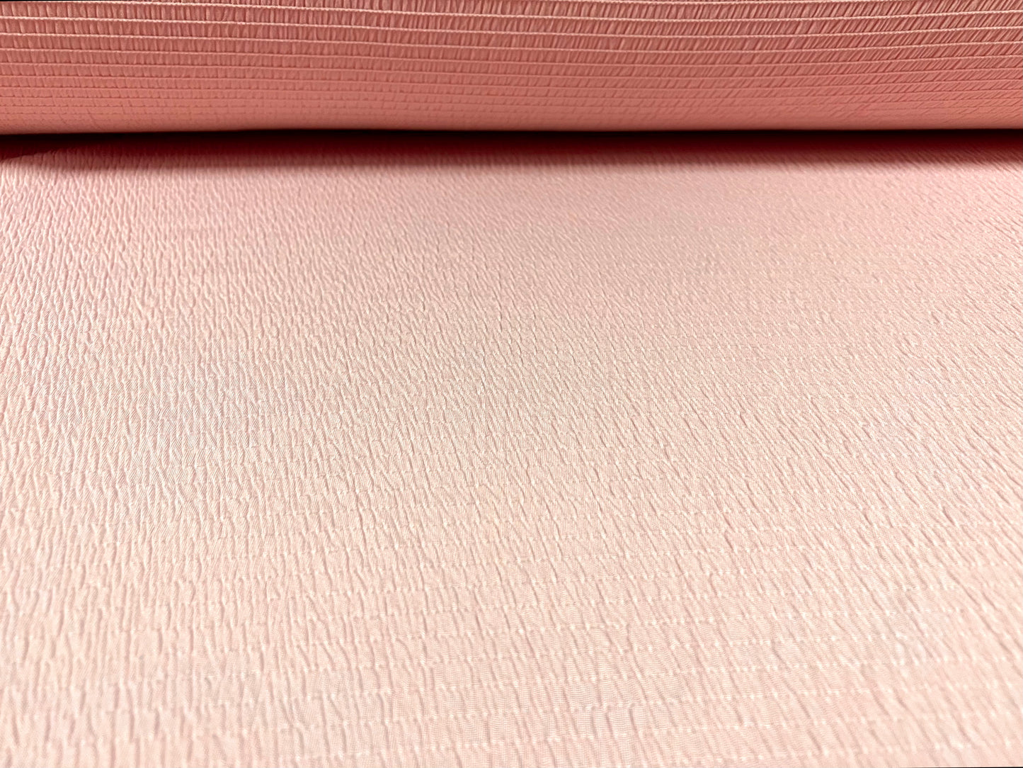 Sheared bodycon stretch spandex jersey fabric, per metre - plain - baby pink