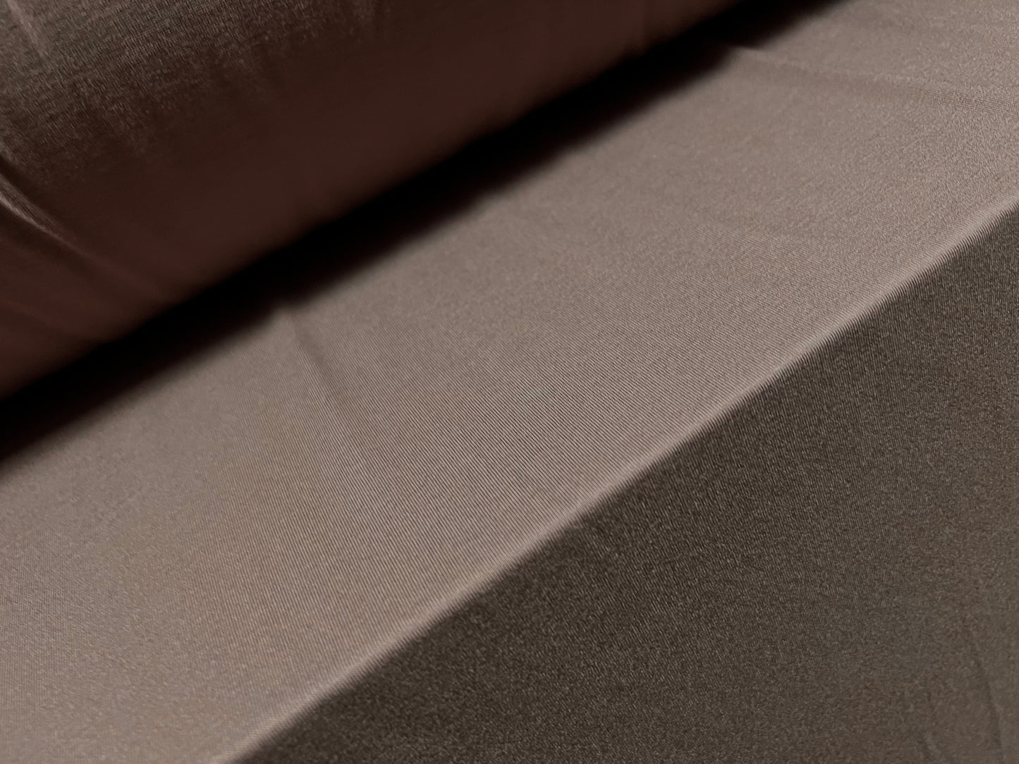 Viscose spandex stretch single jersey fabric, per metre - plain - taupe