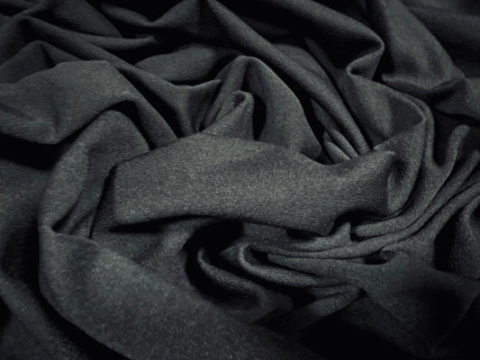 Bubble Crepe Fabric Dark Green Colour Sold By Metre
